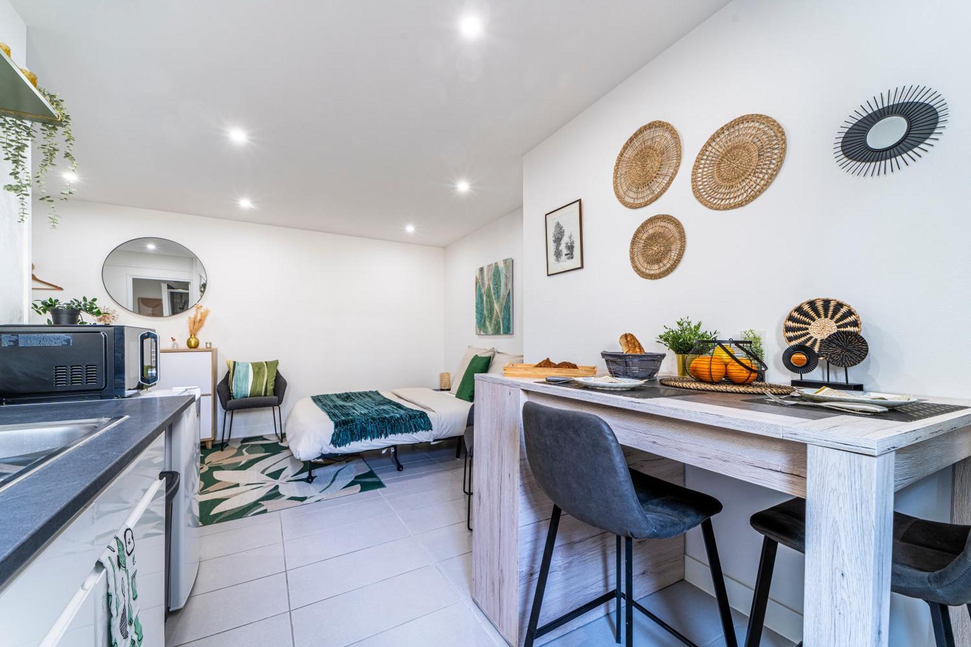 Ferienwohnung Le Cosy - Free Parking - Proche Gares Lille - Netflix - Wifi Mons-en-Baroeul Exterior foto