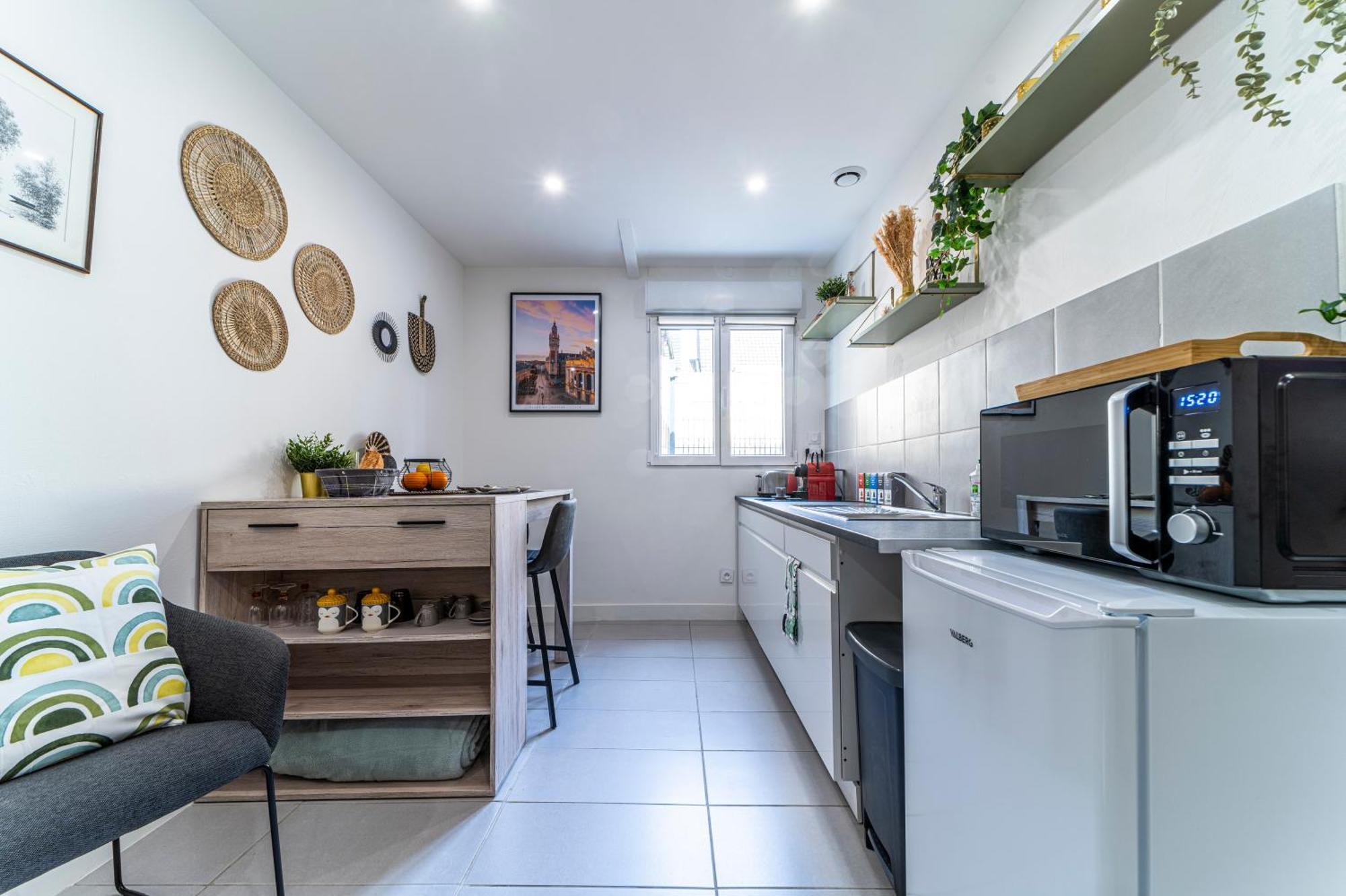 Ferienwohnung Le Cosy - Free Parking - Proche Gares Lille - Netflix - Wifi Mons-en-Baroeul Exterior foto